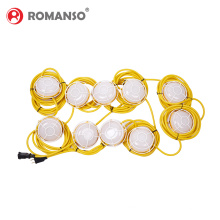 Competitive Price String Lights Outdoor Ip65 Waterproof String of Lights Custom Industrial Construction 10m String Lights